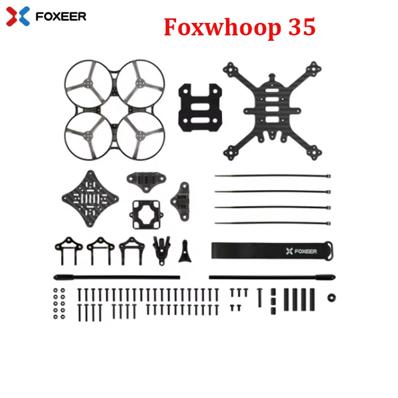 Foxeer Foxwhoop 35 3 5 дюйма 142 мм T700 Карбоновая рама Cinewhoop Аналоговая камера/O3/Vista/Topero для FPV