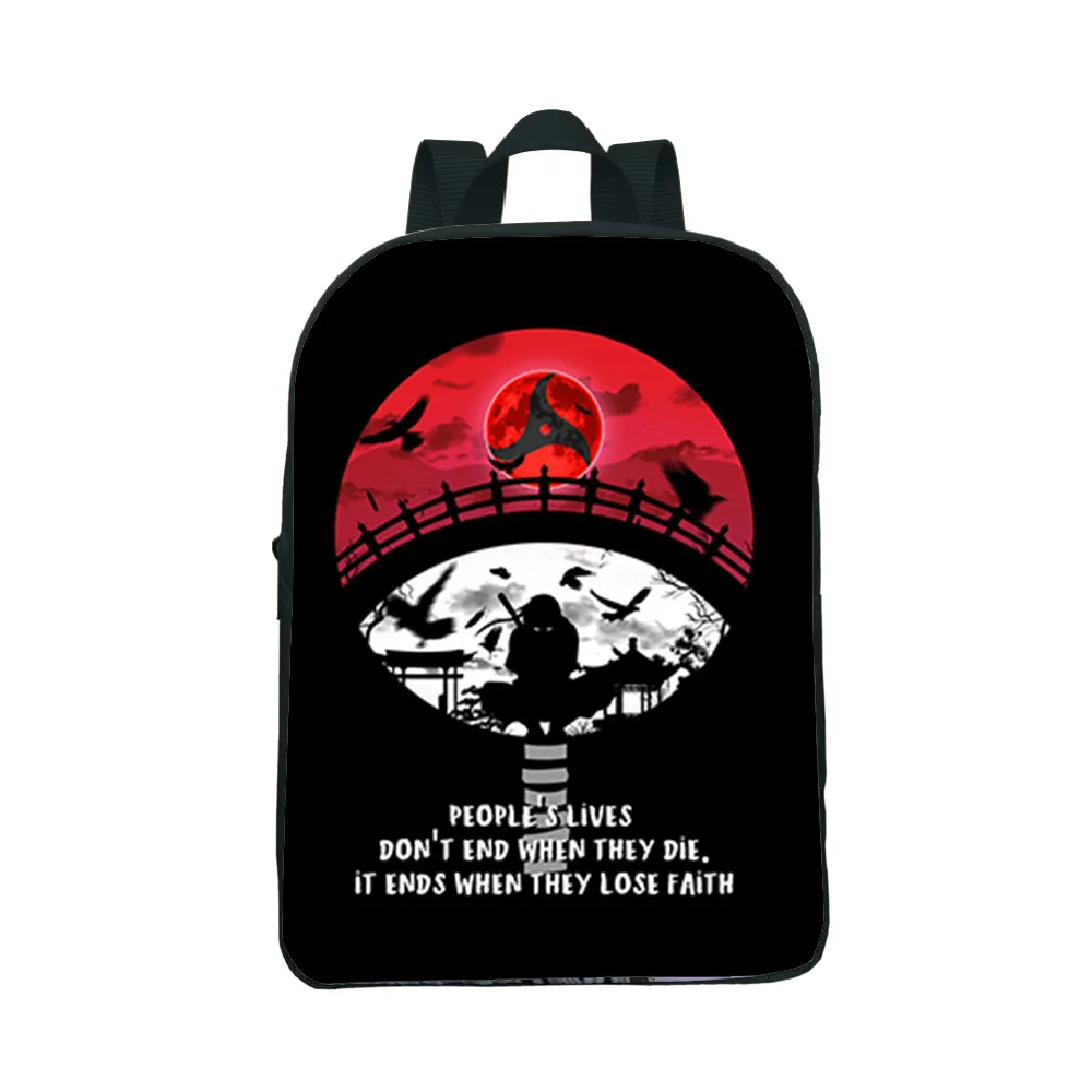 

Naruto Backpack Full Color Backpack School Japanese Anime 3D Digital Printing Bag Campus Student Bag