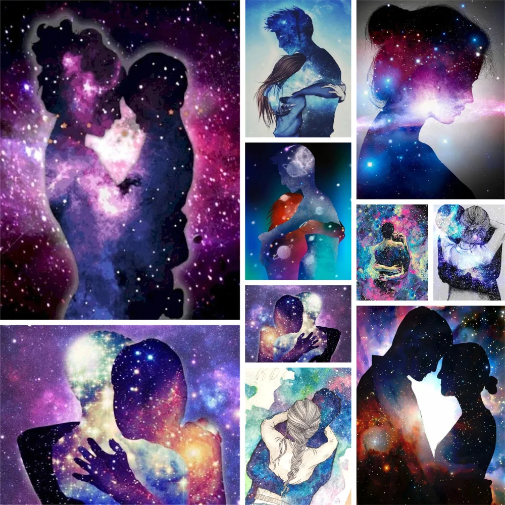 

Lover Paint By Numbers Package Acrylic Paints 50*70 Picture By Numbers Photo Decorative Paintings For Kids Handicraft Wholesale