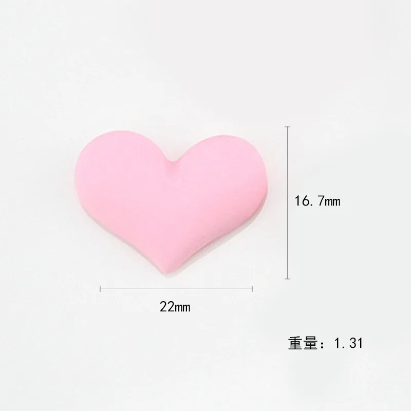 

MINISO Мини-фигурки сердца из полимера 10 шт