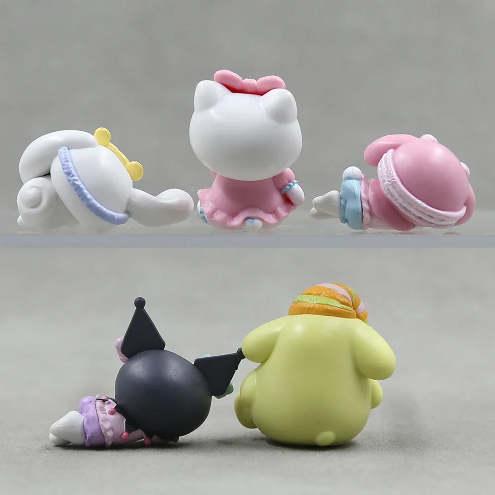 Фигурка Sanrio 4 см из аниме Hello Kitty кукла Мелоди куроми кавайное украшение для торта