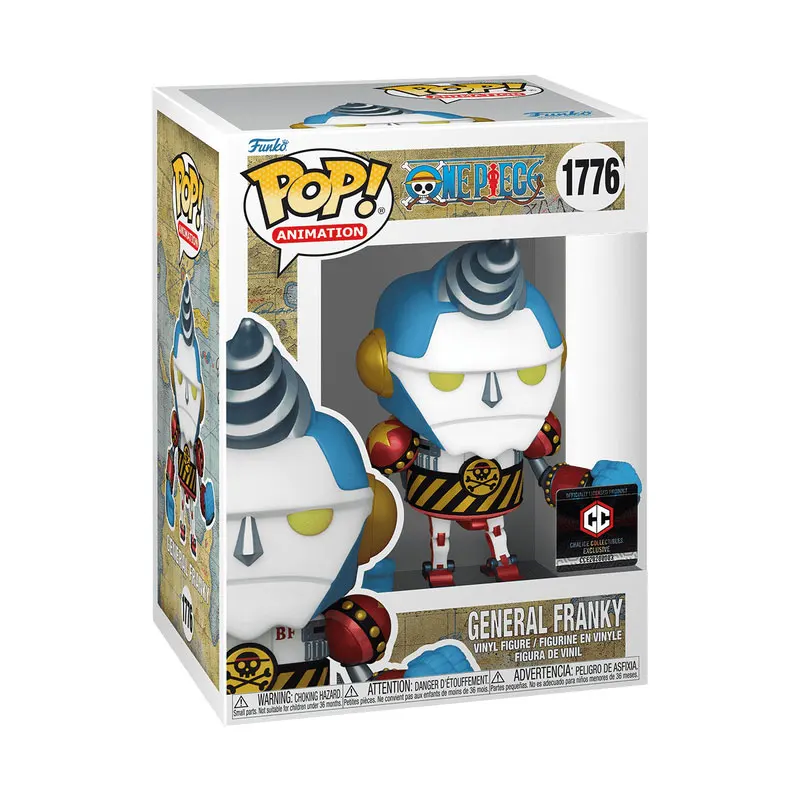 Аниме One Piece General Franky Фигурки FUNKO POP Эксклюзивная ограниченная модель игрушки