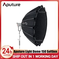 aputure light dome 150 softbox 59 inch deep parabolic quick release softbox for aputure 600d pro other bowen s mount lights