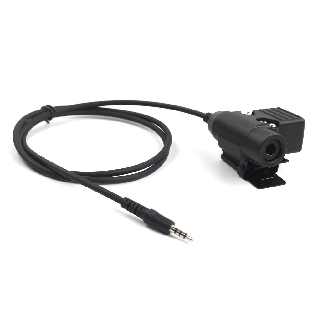 3.5mm Jack walkie talkie radio Tactical Headset Adapter U94 PTT for iPhone Samsung HTC Cellphone