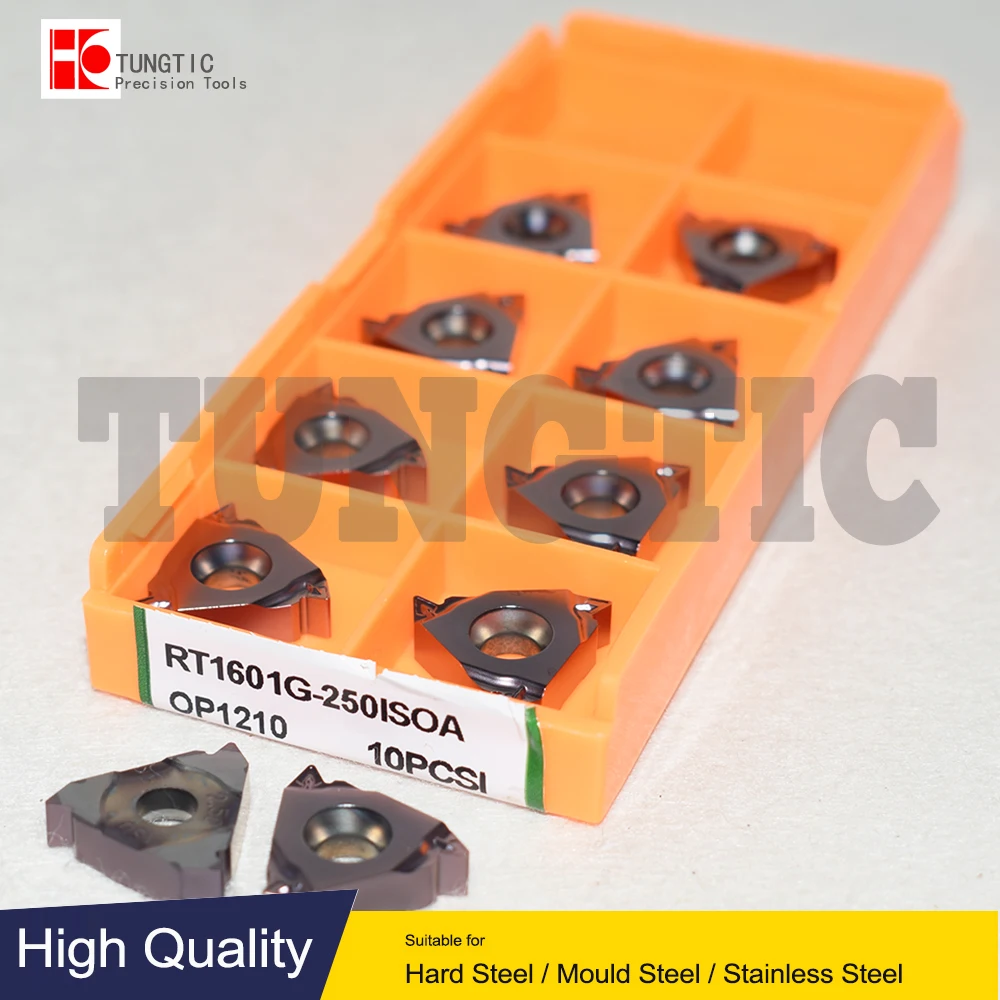 

RT1601G-250ISOA OP1210 Milling Cutter CNC Insert Lathe Cutting Tool Lathe Machining Metal Turning Tools RT1601G 250ISOA