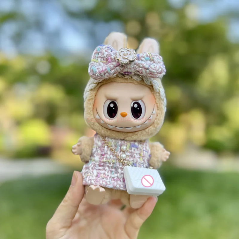 Новая только продажа одежды первого второго поколения Labubu Princess Little Fragrant Wind Mini C Pack