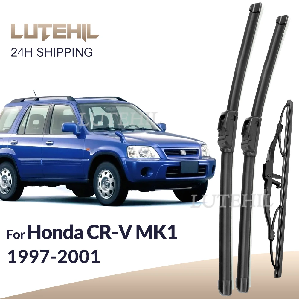 

Для Honda CR-V CRV MK1 1997-2001 1998 1999 2000 стеклоочиститель передние и задние щетки стеклоочистителя лобовое стекло щетки для окон 19 "+ 19" + 13"
