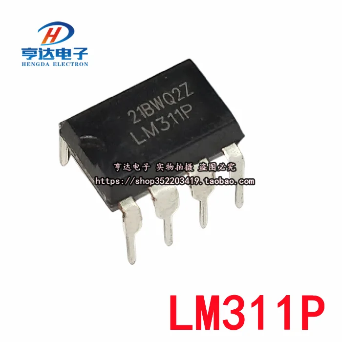 

30pcs origianl new /Imported LM311P LM311 voltage comparator chip DIP8 8-pin
