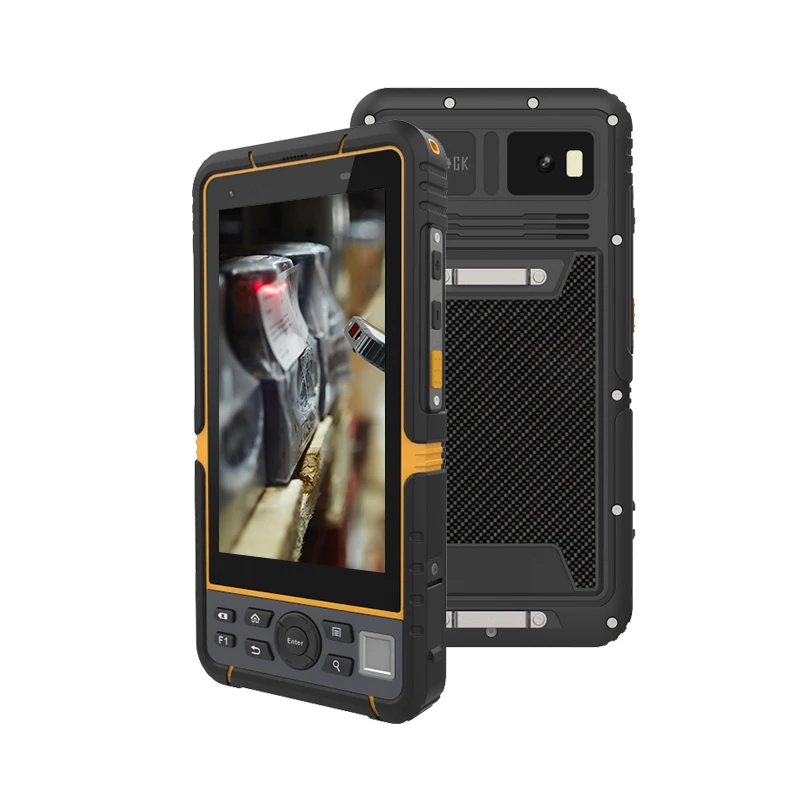 

T60(2021) Military Industrial Waterproof Rugged 3G 4G Tablet Android Handheld PDA With 1D/2D Barcode Scanner