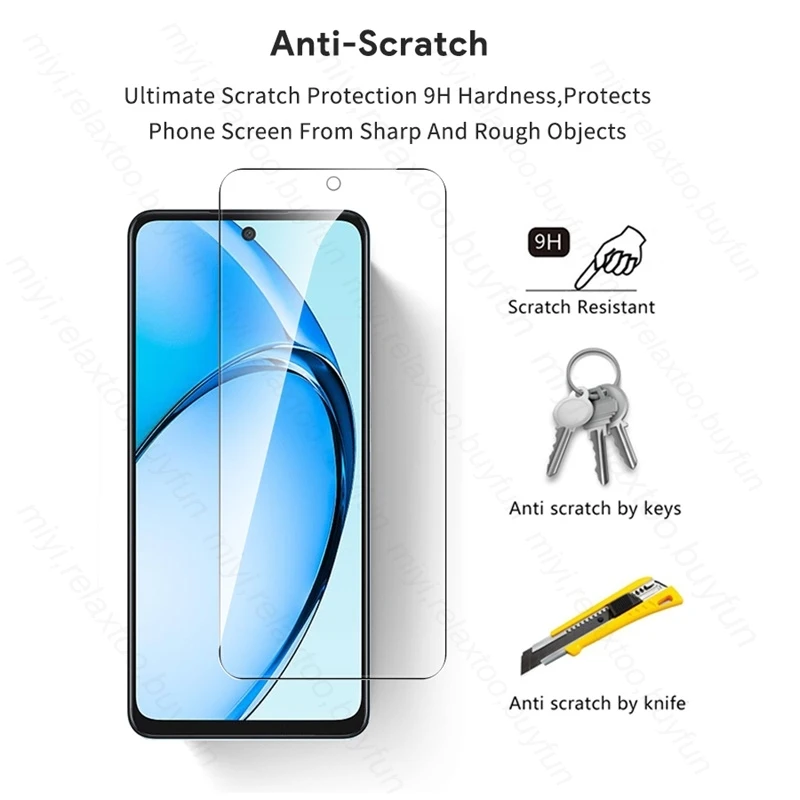 Для Oppo A60 4G Стекло 4 в 1 стекло для объектива камеры Opo Orro OppoA60 A 60 60A 2024 CPH2631 6 7