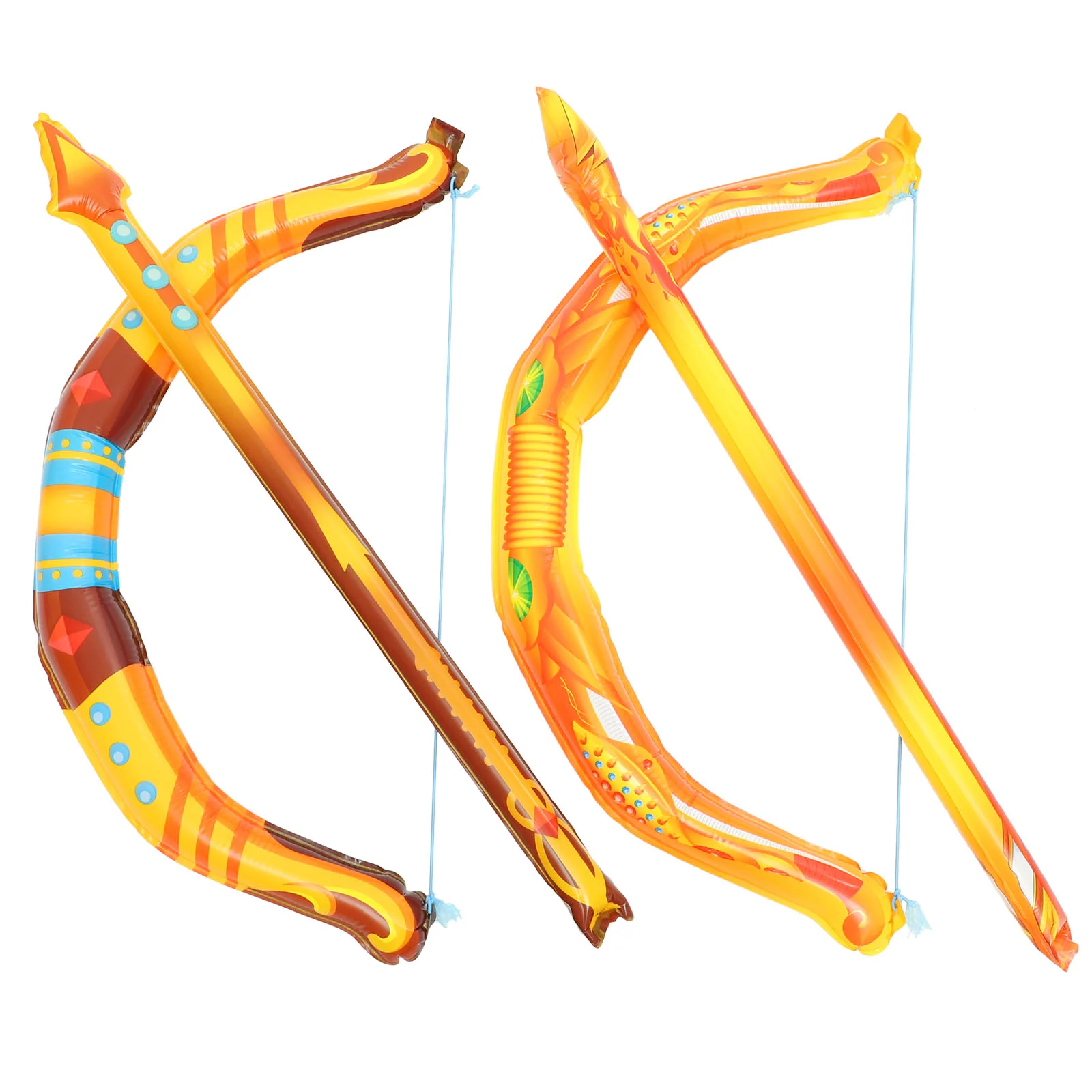 

1 Set of Inflatable and Bow Shaped Balloons Aluminum Foil Balloons Party Props