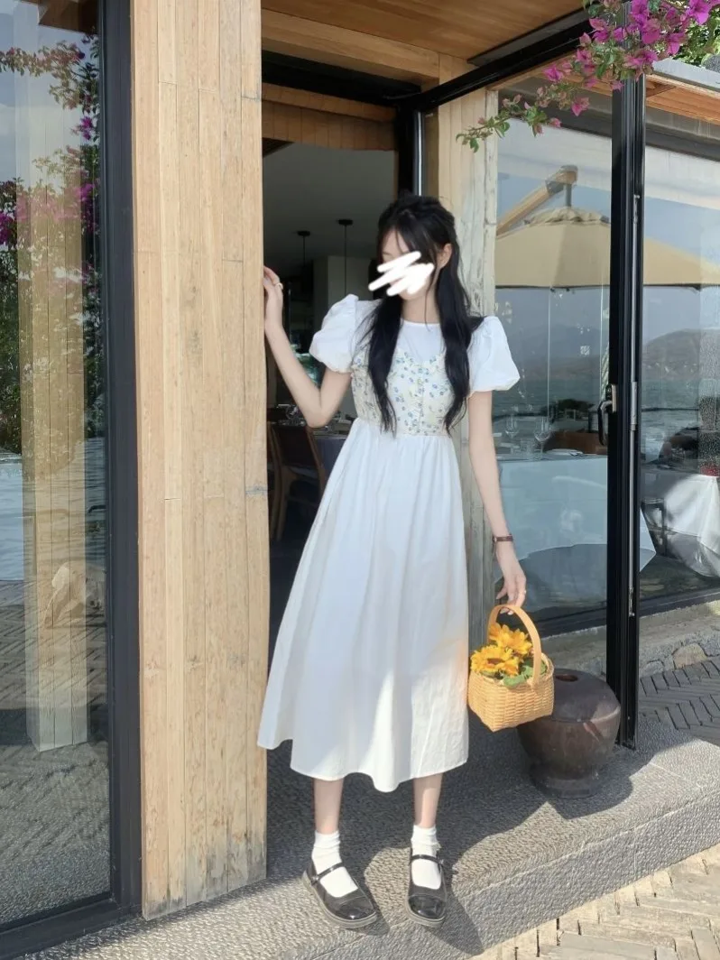 Нет. Семейная Женская одежда летнее милое платье из двух предметов в стиле