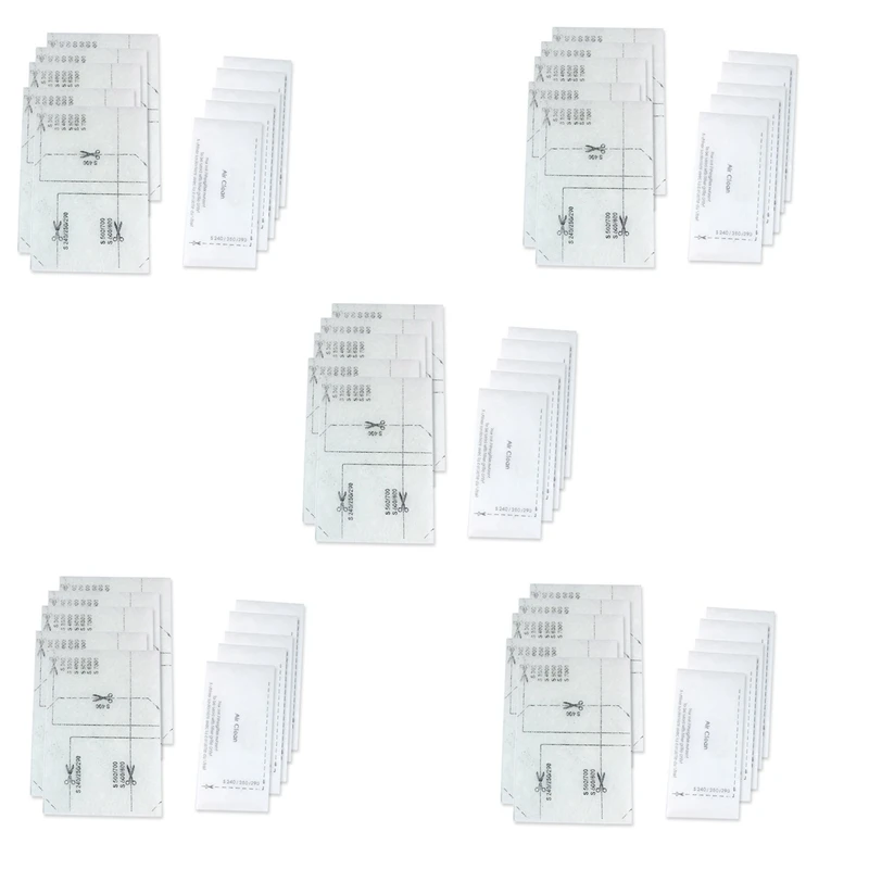 

25 Pair Replaceable Vacuum Cleaner Accessory Universal Motor Filter For Miele