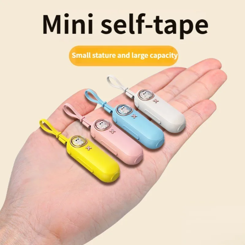 5000mAh Portable Power Bank Built in Cable External Spare Battery Pack Mini Powerbank For iPhone 14 13 Samsung S22 Xiaomi 12S