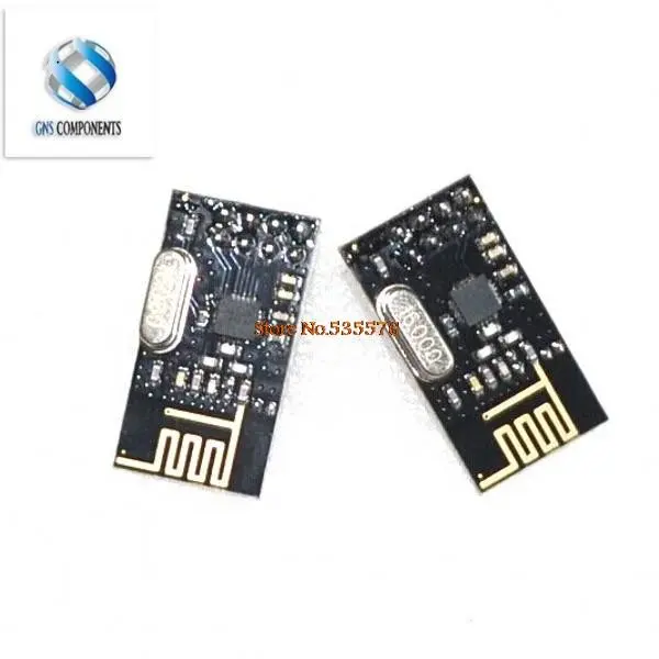 

NRF24L01 2.4GHz Wireless Transceiver Module - Black
