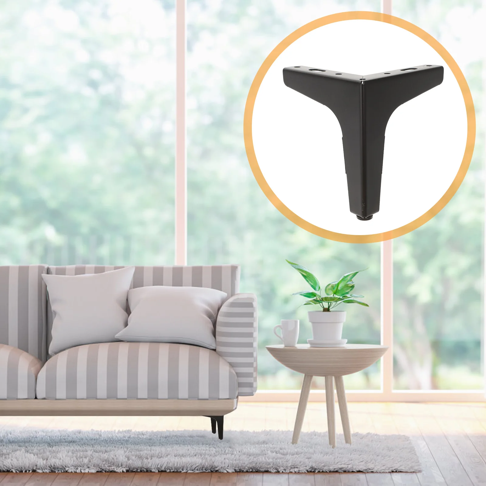 4-комп. опорные ножки для мебели Patas Para Muebles диван комод стол металлический кофе