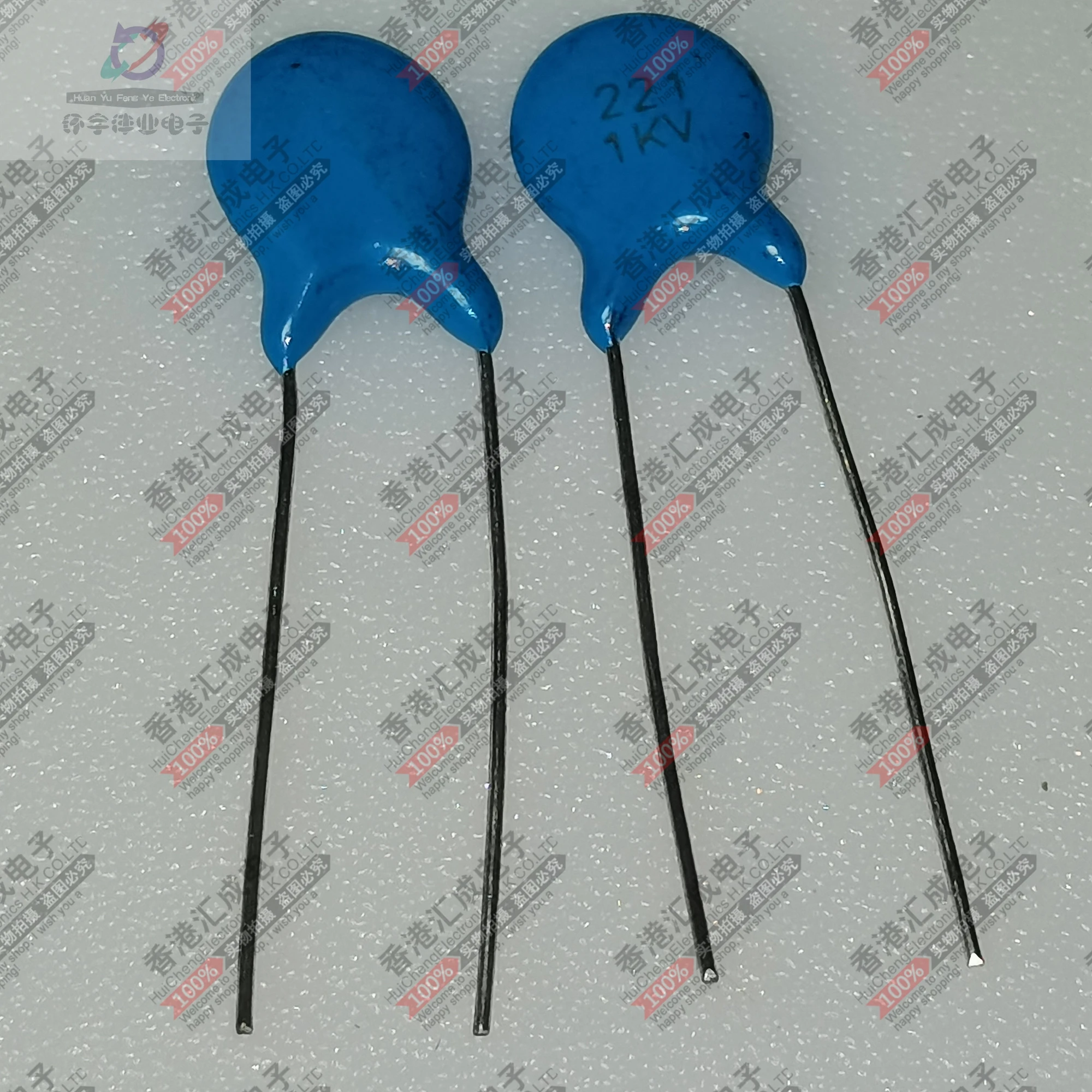 

High voltage porcelain chip capacitor 221 1KV 220PF 1000V 221 New original
