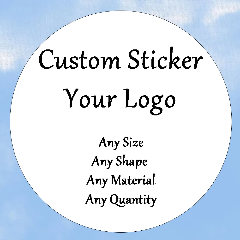 

Custom Scrapbook Sticker Personlized Logo Weeding Party DIY Decoration Sticker Adhesive Paper Label for Car Outdoor Stationary