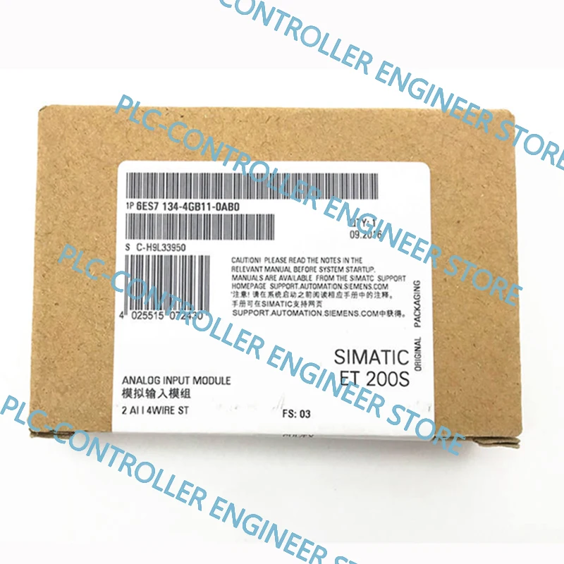 

Новый в коробке контроллер PLC 24 часа в течение отгрузки 6ES7134-4GB11-0AB0