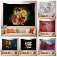 bandai one piece luffy printed large wall tapestry indian buddha wall decoration witchcraft bohemian hippie art home decor
