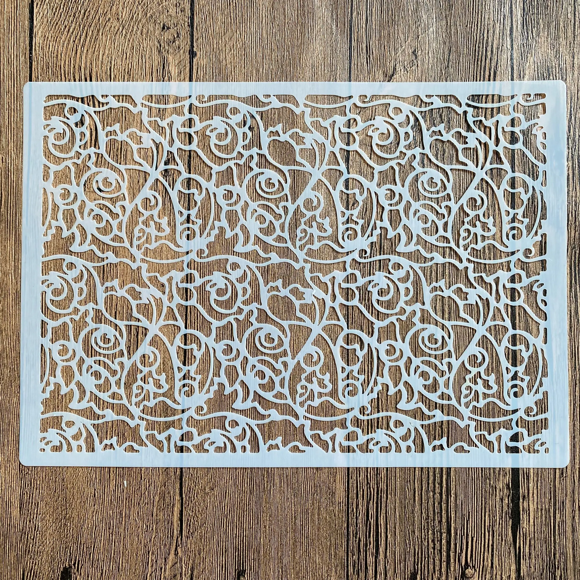 

A4 29 *21cm DIY Stencils wall Painting Scrapbook Coloring Embossing Album Decorative Paper Card Template wall flower stencil