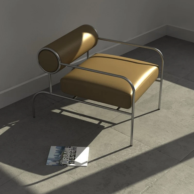 

Luxury Leather Living Room Chairs Italian Comfy Floor Hand Sofa Bedroom Armchairs Designer Sillon Individual Indoor Furnitures