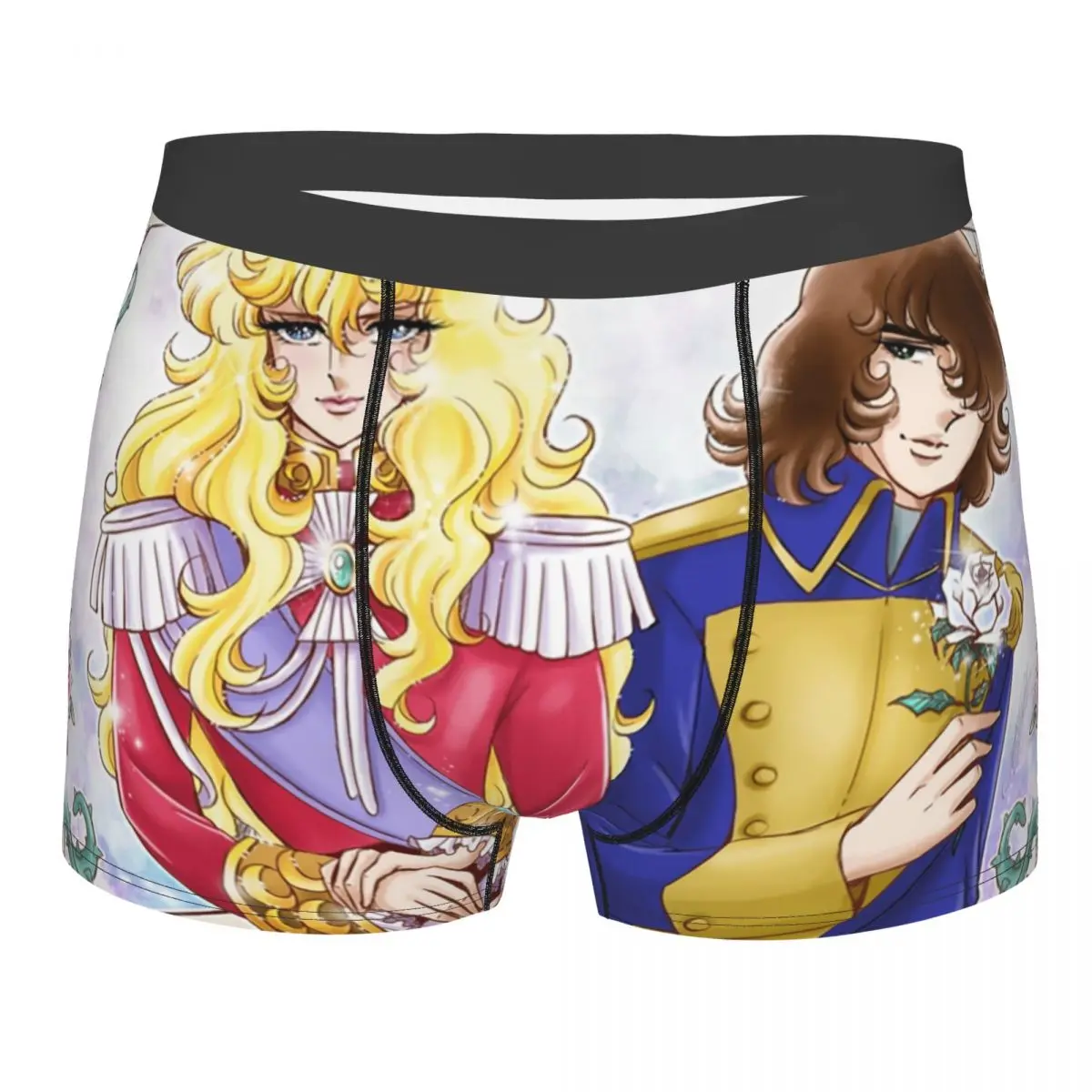 

The Rose Of Versailles Oscar Et Andre Underwear Men Sexy Printed Custom Boxer Shorts Panties