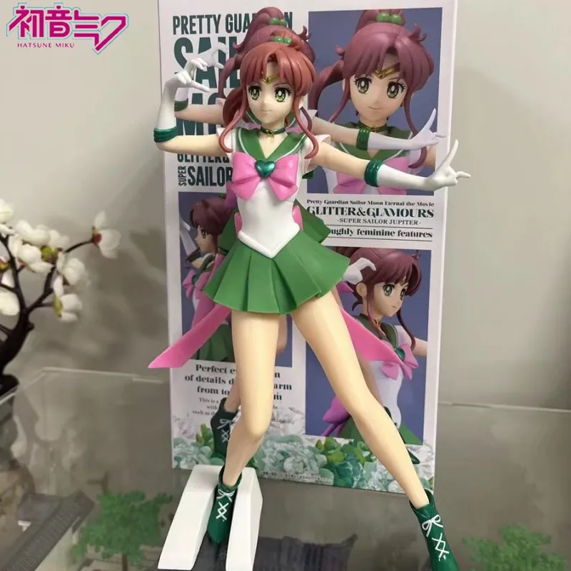 

Anime 22cm Sailor Moon Kino Makoto Figures Sailor Jupiter Pvc Action Model Doll Figurine Collection Decorations Kids Toys Gifts