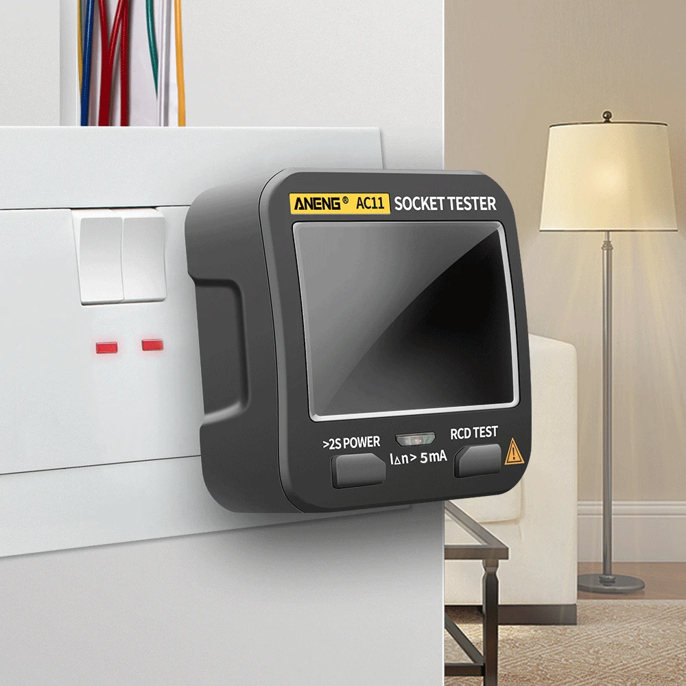 

Цифровой смарт-тестер ANENG AC11, 220 В, с индикатором напряжения