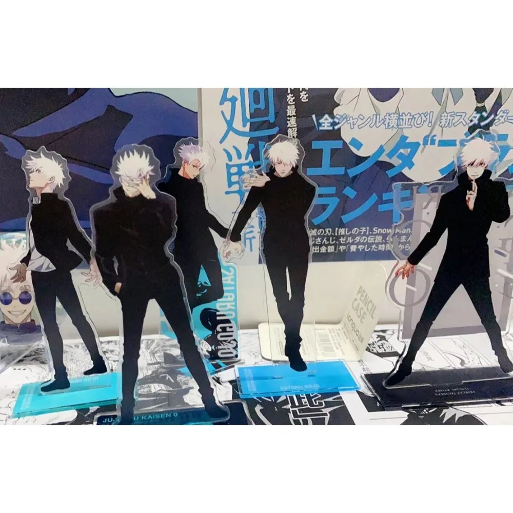Satoru Gojo акриловая фигурка-подставка Jujutsu Kaisen аниме периферийные устройства