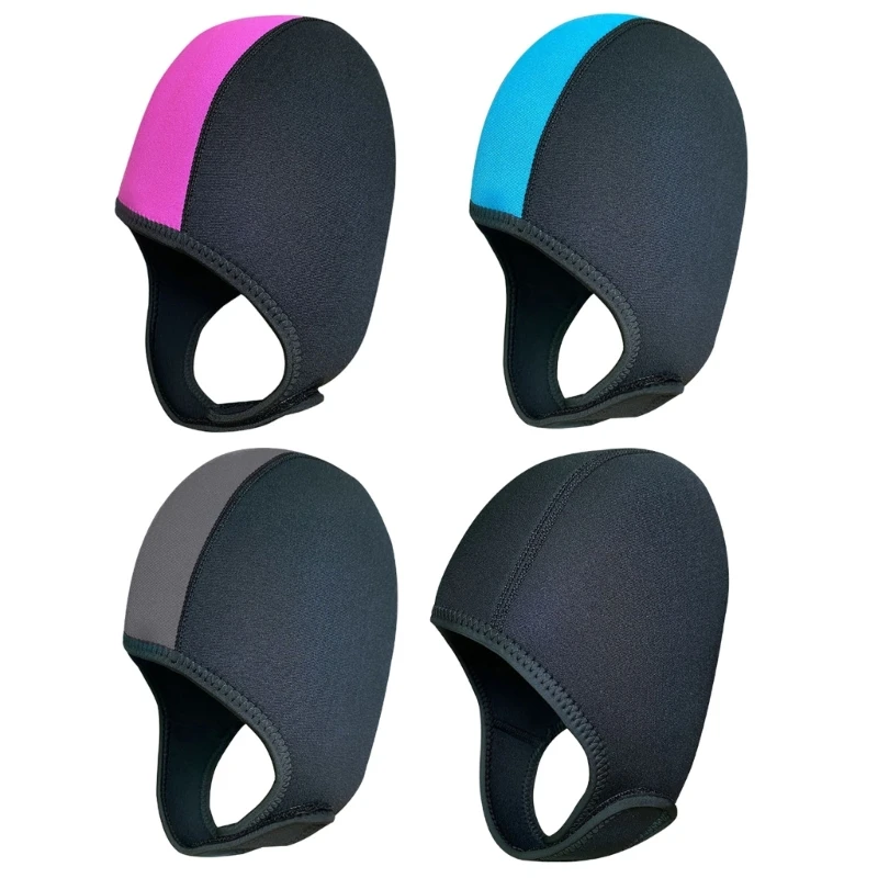 

Scuba Diving Hood 2.5mmNeoprene Wetsuit Hood Durable Stretchable Diving Cap Surfing Thermal Hood for Snorkeling Kayaking