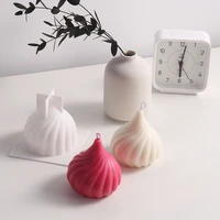 creative onion head strawberry scented candle silicone mold 3d plaster candle hand made baking chocolate dessert cake mould tool