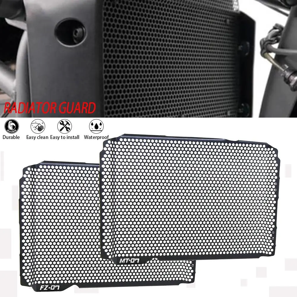 

FZ-07 FZ MT 07 Radiator Guard Grille Grill Cover Protector For Yamaha FZ07 MT07 Moto Cage Tracer 700 XSR 700 MT-07 2013-2017