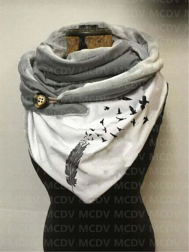 Рисунок 2 - Женский флисовый шарф и шаль с