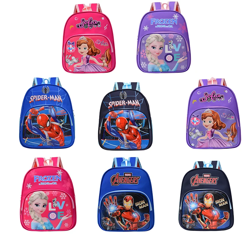 

Школьная сумка с рисунком из мультфильма «Человек-паук»