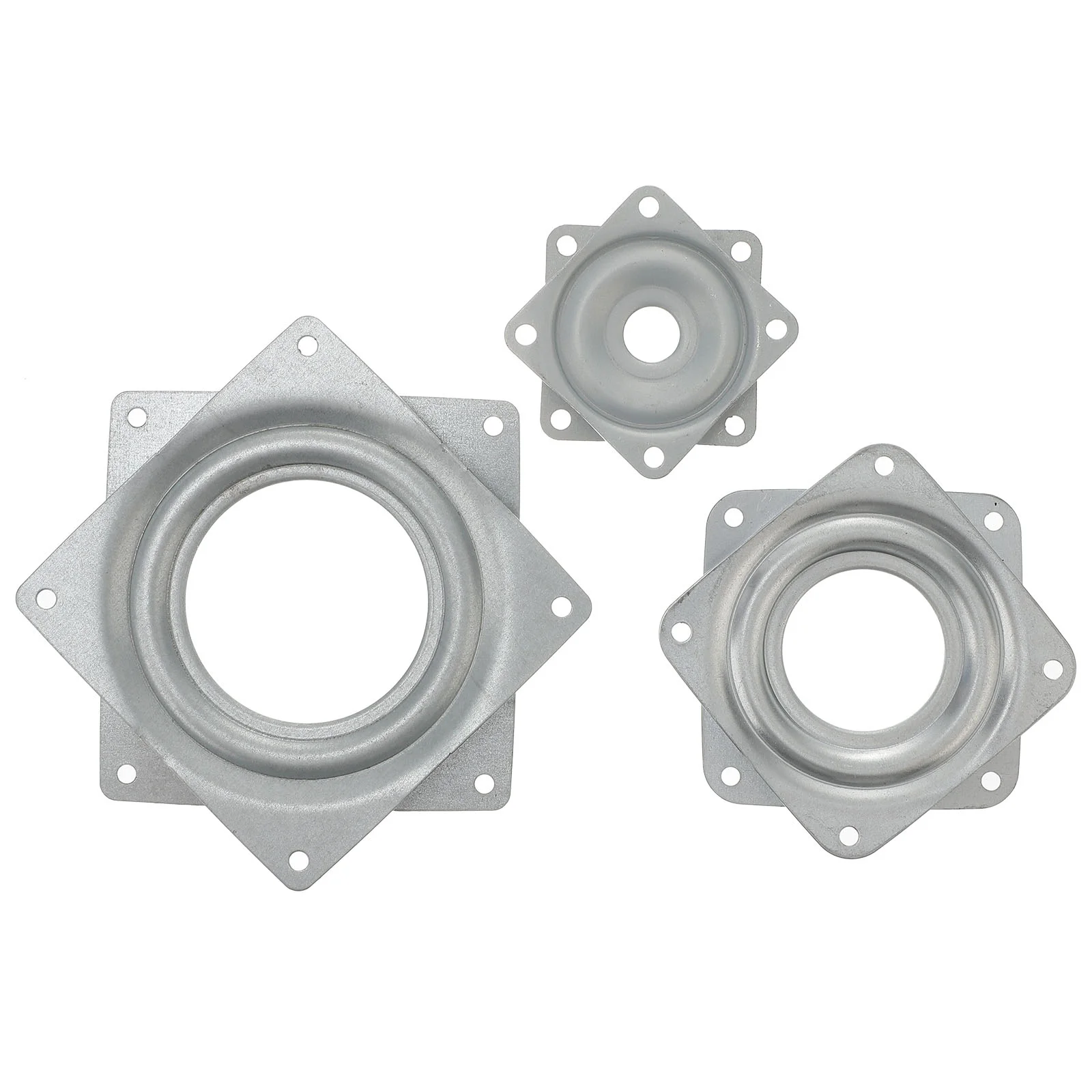 

3 DIY Furniture Accessories Swivel Zinc Plate Kitchen Cabinet Craft Project Spining Display Stand Bearing