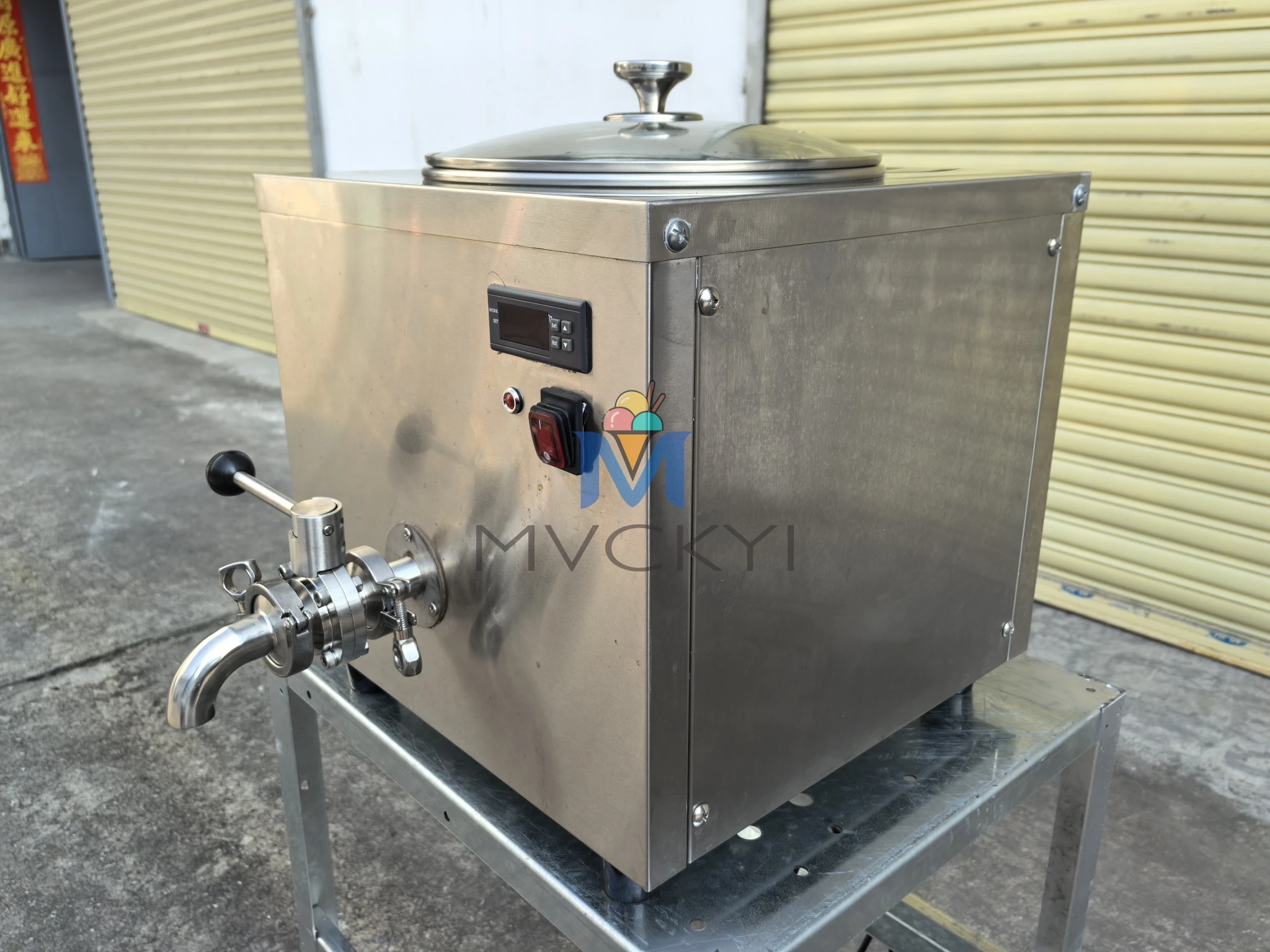 Мини-машина для пастеризации молочных продуктов Mvckyi 14 л макс. 85 ° C Htst Йогурт