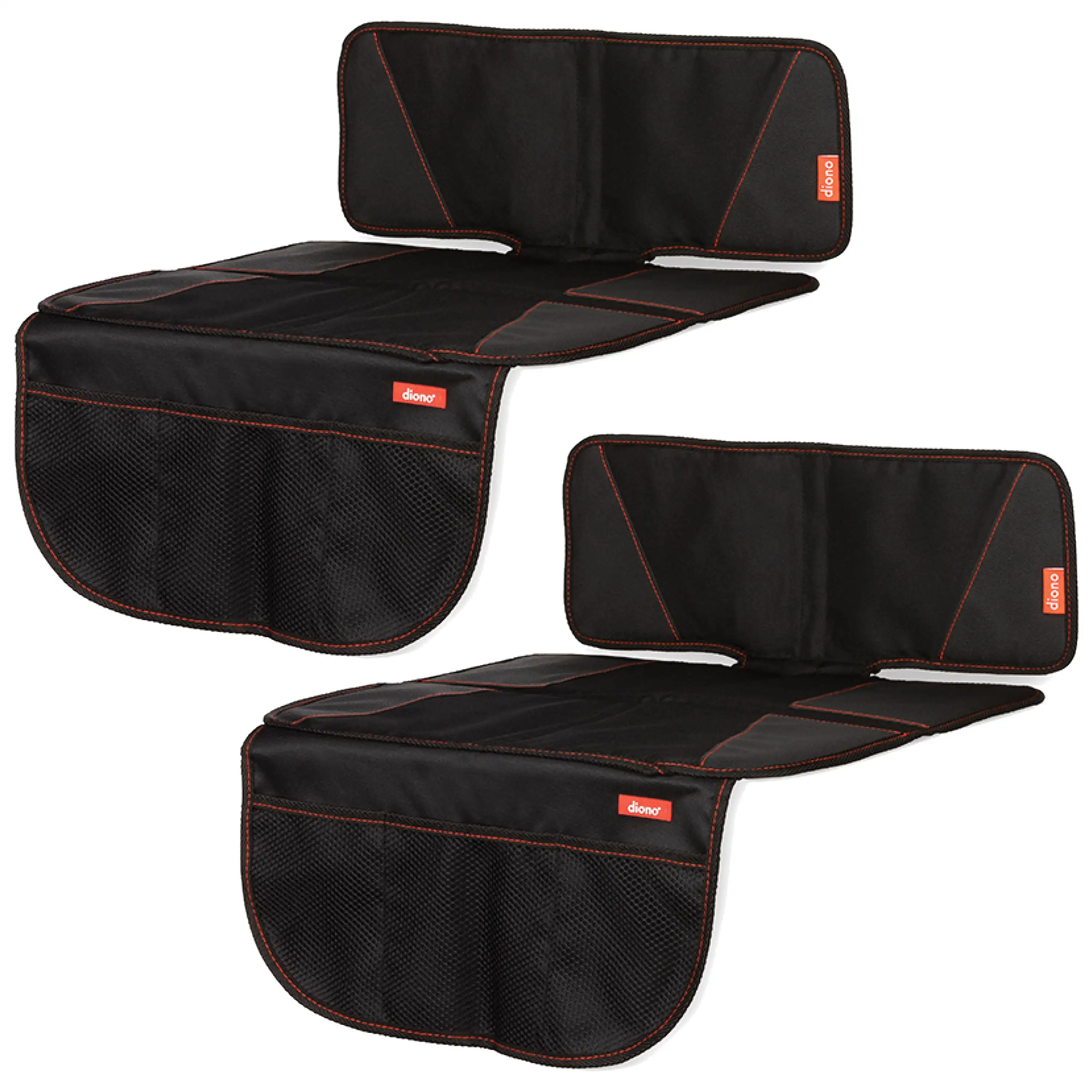 

Super Mat 2 Pack Car Seat Protector, Crash Tested, Water Resistant, Black