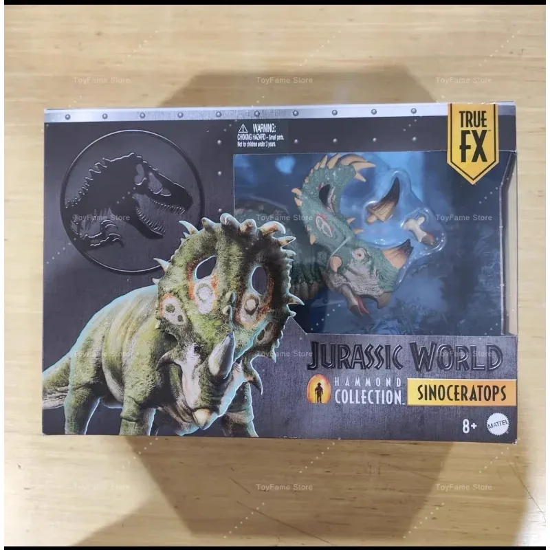 Фото Коллекция динозавров Jurassic World Hammond: Синокератопс, Алозавр – подвижные фигурки-модели для мальчиков №3