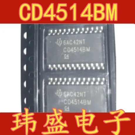 

10 шт./лот CD4514BM CD4514BM96 SOP-24