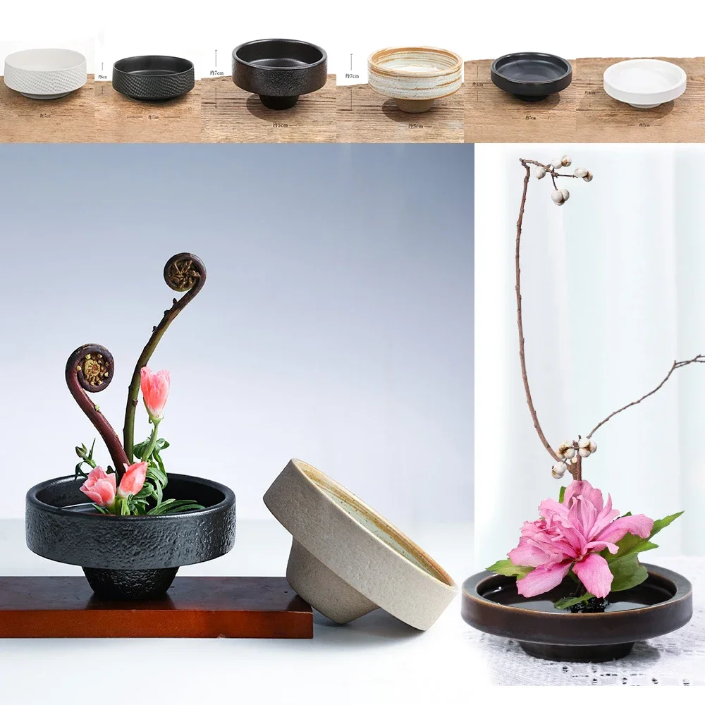 Японская керамическая ваза в виде лягушки Ikebana японская Цветочная композиция