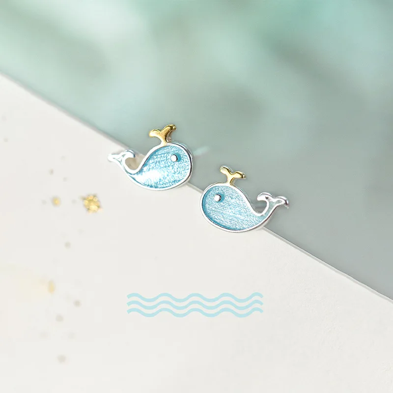 

Женские серьги в виде животных, серебристого цвета