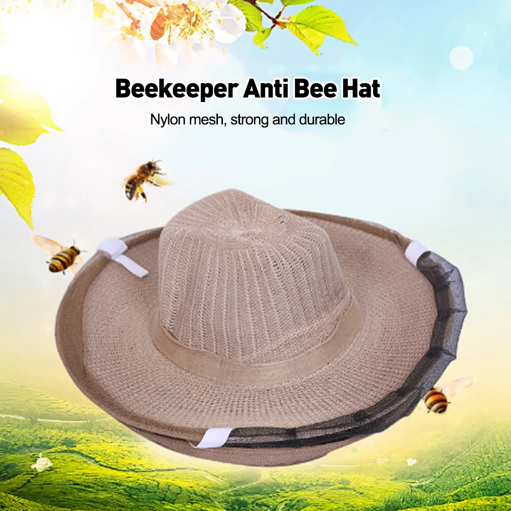 

Beekeeper Hat Portable Beekeeping Hats Net Netting Protector