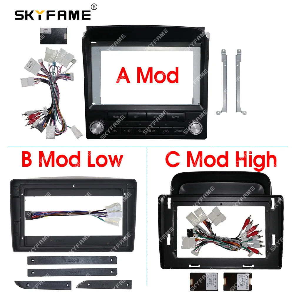 

SKYFAME Car Frame Fascia Adapter Canbus Box For Toyota Land Cruiser 100 LC100 Lexus LX470 Android Radio Dash Fitting Panel Kit