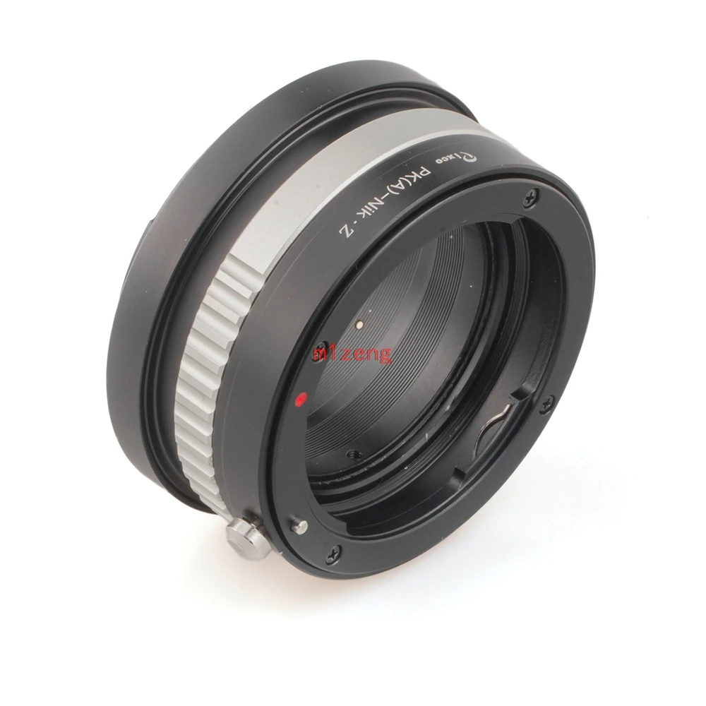 Переходное кольцо с креплением Petax K PK DA FA для объектива Nikon Z5 Z6ii Z7ii Z6 Z9 Z50