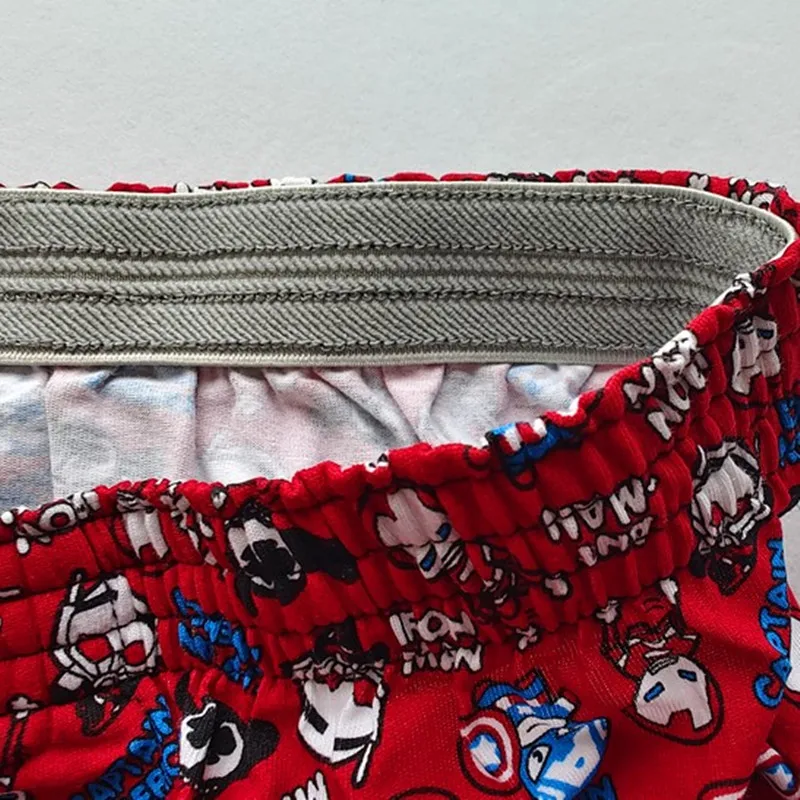 New underwear for men shorts 100% cotton woven loose and breathable Arrow cartoon pants