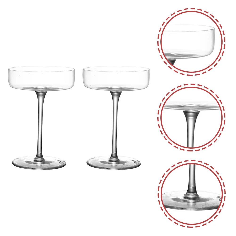 

Glassescocktail Goblet Cups Red Sparkling Margaritacoupe Champagne Crystal Martini Cup Creative Drinking Goblets Large Bar