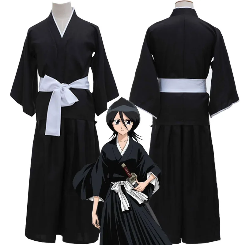

Anime Kuchiki Rukia Cosplay Bleach Costume Bankai Kimono Uniform Rukia Kuchiki Wig Die Pa Bleach Costumes Halloween. Suit