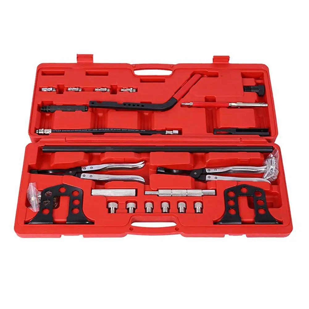 

Автомобильный клапан, пружинный компрессор в комплекте, съемный Бесплатный зажим для клапана, клещи, инструмент для замены масла, Прямая поставка