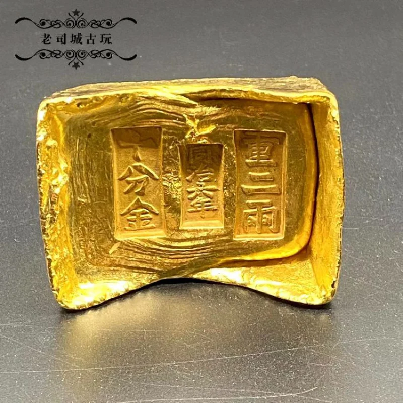Золотой слиток Золота золота Tongzhi 6 лет 100 00 г